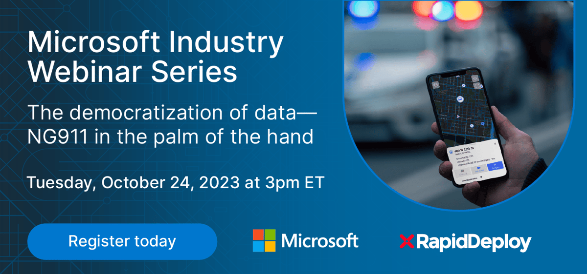 RapidDeploy and Microsoft Webinar Banner